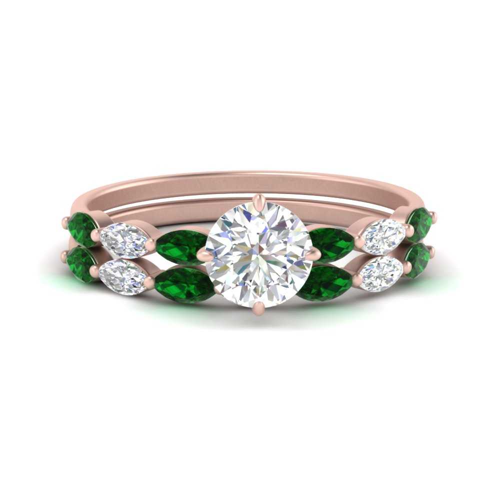 round-cut-single-prong-marquise-emerald-engagement-ring-and-band-in-FD9939ROGEMGR-NL-RG