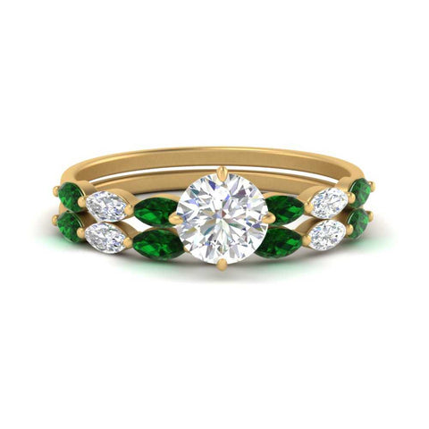 round-cut-single-prong-marquise-emerald-engagement-ring-and-band-in-FD9939ROGEMGR-NL-YG