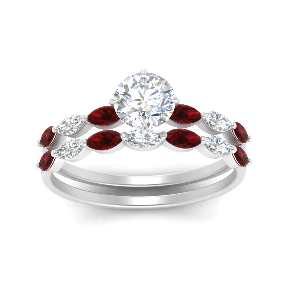round-cut-single-prong-marquise-ruby-engagement-ring-and-band-in-FD9939ROGRUDR-NL-WG