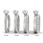 Load image into Gallery viewer, round-cut-solitaire-ring-with-eternity-band-in-white-gold-fdens11590roangle6-nl-wg-HW.jpg?v=1759297115
