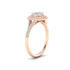 Load image into Gallery viewer, round-cut-spalit-band-double-halo-diamond-engagement-ring-in-FD11142RORANGLE3-NL-RG