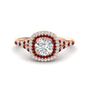 Load image into Gallery viewer, round-cut-spalit-band-double-halo-diamond-engagement-ring-with-ruby-in-FD11142RORGRUDRANGLE3-NL-RG