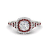 Load image into Gallery viewer, round-cut-spalit-band-double-halo-diamond-engagement-ring-with-ruby-in-FD11142RORGRUDRANGLE3-NL-WG