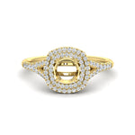 Load image into Gallery viewer, round-cut-spalit-band-double-halo-engagement-ring-in-FD11142SMRANGLE3-NL-YG

