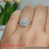 Load image into Gallery viewer, round-cut-split-band-double-halo-diamond-engagement-ring-in-14k-white-gold-fd11142ror-10
