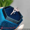 Load image into Gallery viewer, round-cut-split-band-double-halo-diamond-engagement-ring-in-14k-white-gold-fd11142ror-7