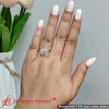 Load image into Gallery viewer, round-cut-split-band-double-halo-diamond-engagement-ring-in-14k-white-gold-fd11142ror-8