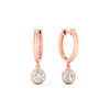 Load image into Gallery viewer, round-cut-stone-drop-diamond-hoops-in-rose-gold-fdear11662angle1-nl-rg.jpg?v=1776939667