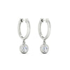 Load image into Gallery viewer, round-cut-stone-drop-diamond-hoops-in-white-gold-fdear11662angle5-nl-wg.jpg?v=1776939667