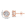 Load image into Gallery viewer, round-cut-stud-bezel-set-earring-5-carat-in-rose-gold-FDEAR10516ROANGLE2-5.00-CT-NL-RG-HW.jpg?v=1768907354