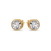 Load image into Gallery viewer, round-cut-stud-bezel-set-earring-5-carat-in-yellow-gold-FDEAR10516RO-5.00-CT-NL-YG.jpg?v=1768907354