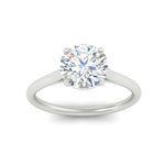 Load image into Gallery viewer, round-cut-stunning-solitaire-diamond-ring-in-white-gold-FD11296RORANGLE5-NL-WG