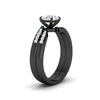 Load image into Gallery viewer, round-cut-swirl-channel-diamond-bridal-black-set-in-black-gold-FDENS4028RO-NL-BG.jpg