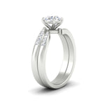 Load image into Gallery viewer, round-cut-swirl-channel-diamond-bridal-set-in-white-gold-FDENS4028RO-NL-WG.jpg

