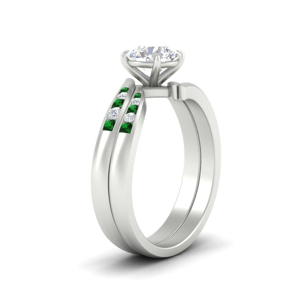 round-cut-swirl-channel-diamond-bridal-set-with-emerald-in-white-gold-FDENS4028ROGEMGR-NL-WG.jpg