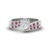 Load image into Gallery viewer, round-cut-swirl-channel-diamond-bridal-set-with-pink-sapphire-in-white-gold-FDENS4028ROGSADRPI-NL-WG.jpg