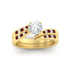 Load image into Gallery viewer, round-cut-swirl-channel-diamond-bridal-set-with-ruby-in-yellow-gold-FDENS4028ROGRUDR-NL-YG.jpg