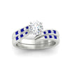 Load image into Gallery viewer, round-cut-swirl-channel-diamond-bridal-set-with-sapphire-in-white-gold-FDENS4028ROGSABL-NL-WG.jpg
