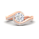 Load image into Gallery viewer, round-cut-swirl-diamond-wedding-band-set-in-rose-gold-fdens7806ro-nl-rg.jpg?v=1759906353