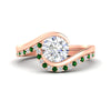 Load image into Gallery viewer, round-cut-swirl-emerald-wedding-band-set-in-rose-gold-fdens7806rogemgr-nl-rg_9c8f955f-c7ed-4645-b8b0-2ea1cb041ddc.jpg?v=1759906371