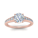 Load image into Gallery viewer, round-cut-swirl-engraved-channel-accent-diamond-engagement-ring-in-FD122866ROR-NL-RG
