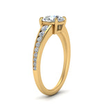 Load image into Gallery viewer, round-cut-swirl-engraved-channel-accent-diamond-engagement-ring-in-FD122866ROR-NL-YG
