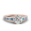 Load image into Gallery viewer, round-cut-swirl-engraved-channel-accent-diamond-engagement-ring-with-blue-topaz-in-FD122866RORGICBLTO-NL-RG
