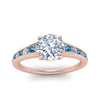 Load image into Gallery viewer, round-cut-swirl-engraved-channel-accent-diamond-engagement-ring-with-blue-topaz-in-FD122866RORGICBLTO-NL-RG