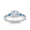 Load image into Gallery viewer, round-cut-swirl-engraved-channel-accent-diamond-engagement-ring-with-blue-topaz-in-FD122866RORGICBLTO-NL-WG