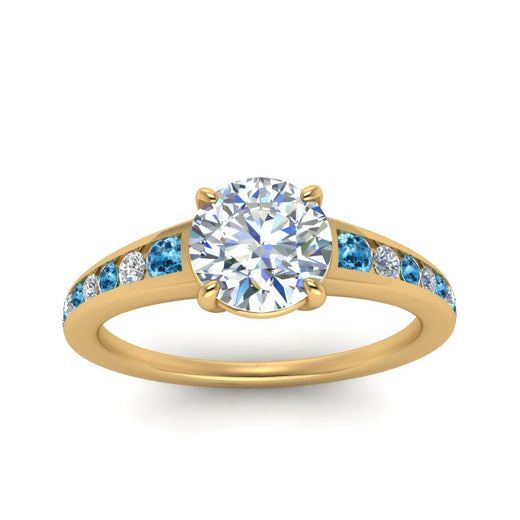 round-cut-swirl-engraved-channel-accent-diamond-engagement-ring-with-blue-topaz-in-FD122866RORGICBLTO-NL-YG