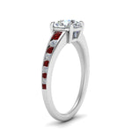 Load image into Gallery viewer, round-cut-swirl-engraved-channel-accent-diamond-engagement-ring-with-ruby-in-FD122866RORGRUDR-NL-WG
