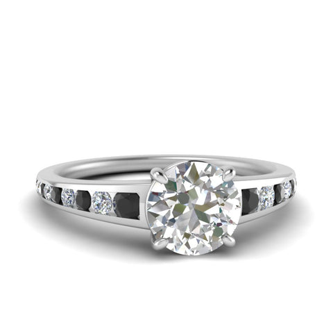round-cut-swirl-engraved-channel-accent-engagement-ring-with-black-diamond-in-FD122866RORGBLACK-NL-WG