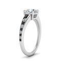 Thumbnail 54 - round-cut-swirl-engraved-channel-accent-engagement-ring-with-black-diamond-in-FD122866RORGBLACK-NL-WG