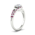 Load image into Gallery viewer, Swirl Split Diamond Ring For Women
