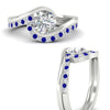 Load image into Gallery viewer, round-cut-swirl-sapphire-wedding-band-set-in-white-gold-fdens7806rogsablangle3-nl-wg_c3dd7fbf-1a76-4a13-a218-66512d4ca6e6.jpg?v=1759906371