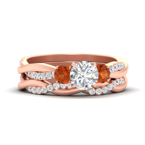 round-cut-three-stone-twisted-orange-sapphire-wedding-band-in-rose-gold-fdens3301rogsaorsleep-nl-rg.jpg