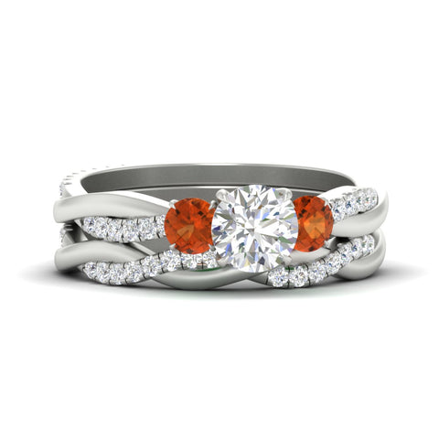 round-cut-three-stone-twisted-orange-sapphire-wedding-band-in-white-gold-fdens3301rogsaorsleep-nl-wg.jpg