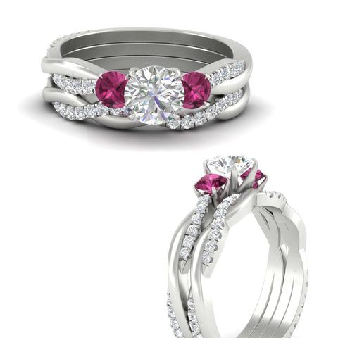 round-cut-three-stone-twisted-pink-sapphire-wedding-band-in-white-gold-fdens3301rogsadrpiangle3-nl-wg.jpg