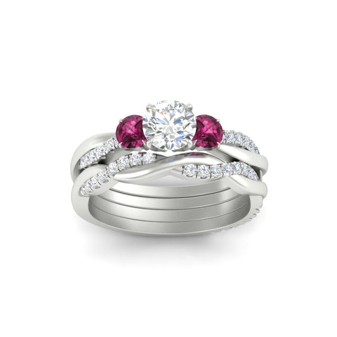 round-cut-three-stone-twisted-pink-sapphire-wedding-band-in-white-gold-fdens3301rogsadrpiangle5-nl-wg.jpg