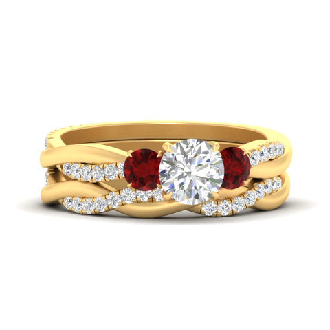 round-cut-three-stone-twisted-ruby-wedding-band-in-yellow-gold-fdens3301rogrudrsleep-nl-yg.jpg