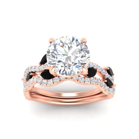 round-cut-twisted-curved-shank-black-diamond-bridal-set-in-rose-gold-fdens11656rogblackangle5-nl-rg.jpg