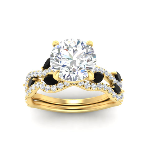 round-cut-twisted-curved-shank-black-diamond-bridal-set-in-yellow-gold-fdens11656rogblackangle5-nl-yg.jpg