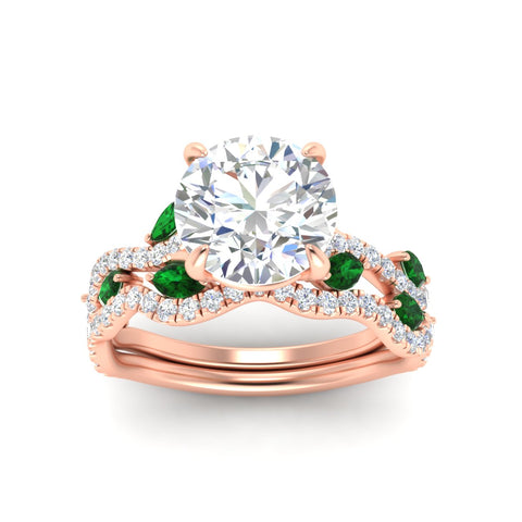 round-cut-twisted-curved-shank-emerald-bridal-set-in-rose-gold-fdens11656rogemgrangle5-nl-rg.jpg