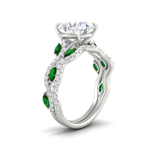 round-cut-twisted-curved-shank-emerald-bridal-set-in-white-gold-fdens11656rogemgrangle2-nl-wg.jpg