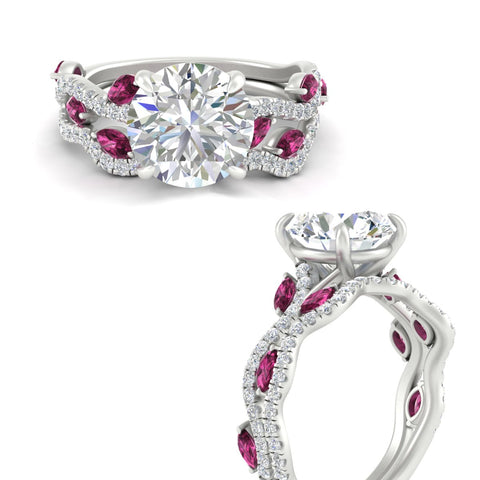 round-cut-twisted-curved-shank-pink-sapphire-bridal-set-in-white-gold-fdens11656rogsadrpiangle3-nl-wg.jpg