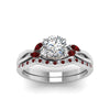 Load image into Gallery viewer, round-cut-twisted-diamond-bridal-set-with-ruby-in-14K-white-gold-FD8300ROGRUDR-NL-WG.jpg