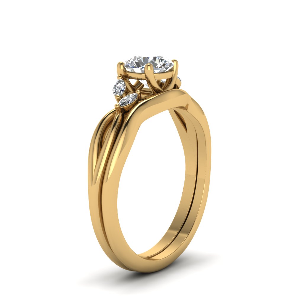 round-cut-twisted-diamond-ring-with-matching-curved-band-in-14K-yellow-gold-FD8300RO-NL-YG.jpg