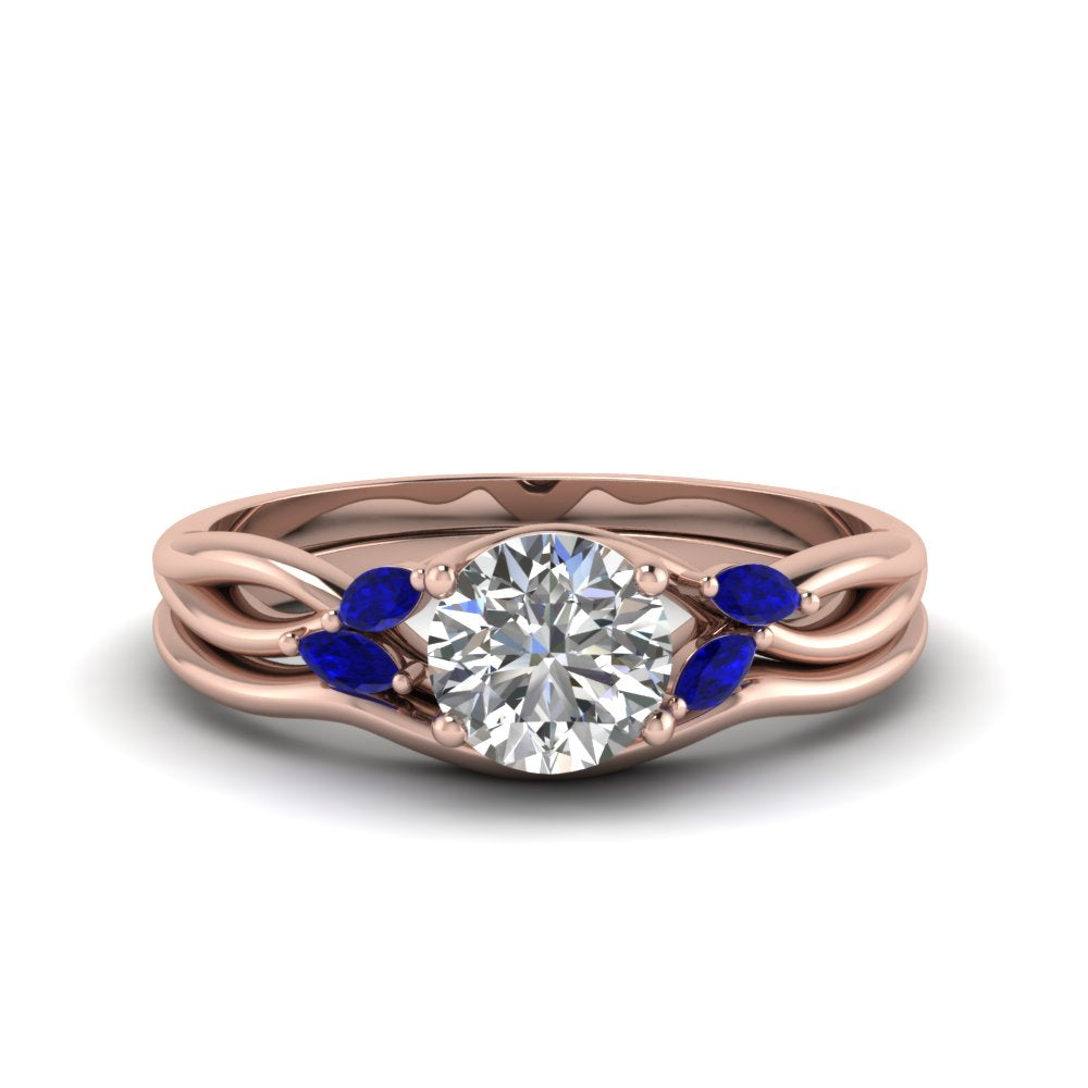 round-cut-twisted-diamond-ring-with-matching-curved-band-with-blue-sapphire-in-14K-rose-gold-FD8300ROGSABL-NL-RG.jpg