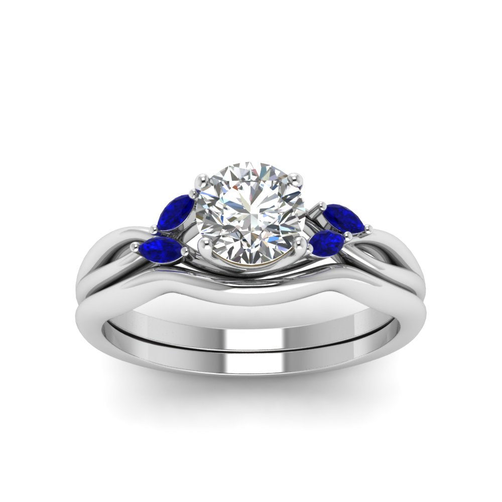 round-cut-twisted-diamond-ring-with-matching-curved-band-with-blue-sapphire-in-14K-white-gold-FD8300ROGSABL-NL-WG.jpg