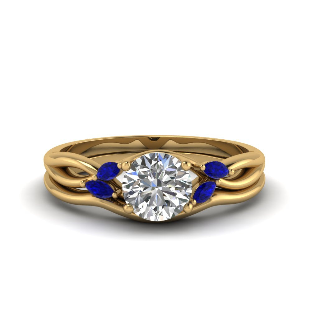 round-cut-twisted-diamond-ring-with-matching-curved-band-with-blue-sapphire-in-14K-yellow-gold-FD8300ROGSABL-NL-YG.jpg